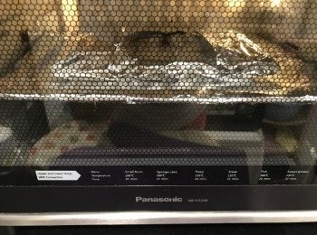 step7: 180度烤焗1小時