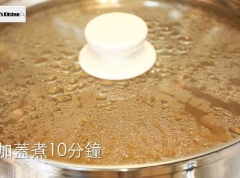 step7: 蓋上蓋煮10分鐘
