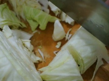 step15: 椰菜切大塊