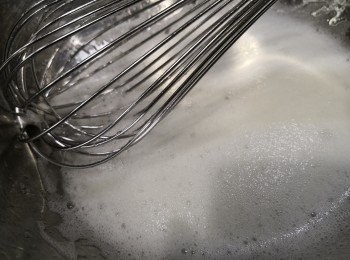 step5: 攪至白色後