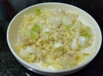 step5: 蒜頭，乾蔥