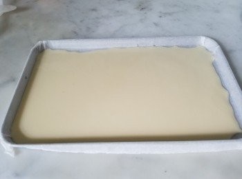 step4: 倒一半份量糯米漿..