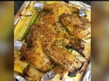 step4: 45分鐘取出，放置5分鐘。
去頸，切半！