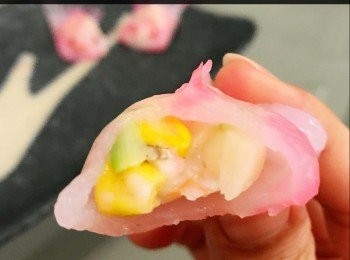 step16: 大火蒸5分鐘左右，完成。