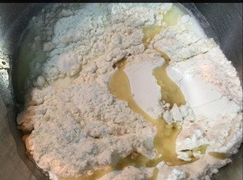 step1: 準備好材料，全部搓滑