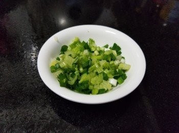 step8: 蔥粒