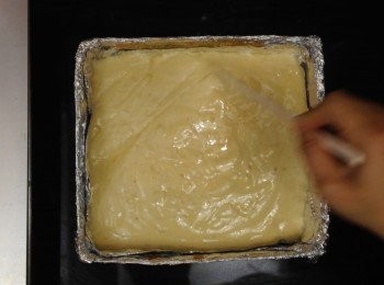 step9: 用筷子以S字型劃走大泡