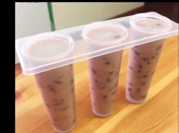 step3: 倒入雪條模內