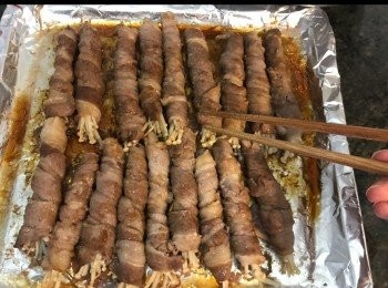 step8: 轉一下肥牛卷。