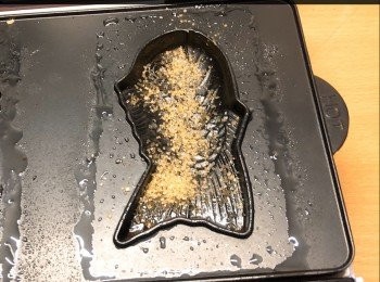 step3: 灑上粗糖粒