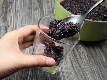 step7: 把糯米入杯備用