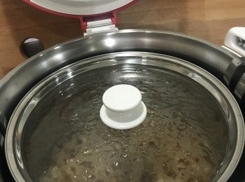 step6: 放入真空煲1小時