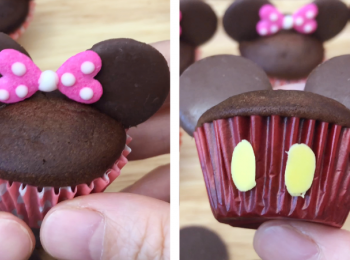 step8: 再加入朱古力耳朵。