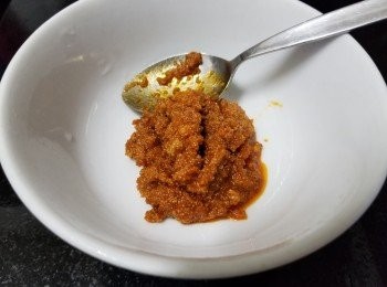step2: 黃金魚子醬