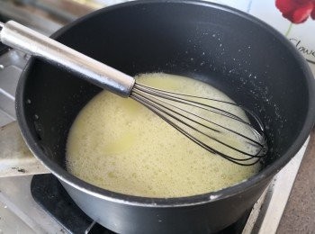 step20: 忌廉 +水＋糖煮滾