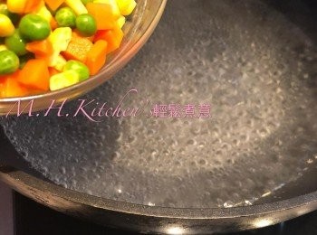 step3: 雜豆汆水