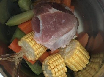 step3: 放入真空煲