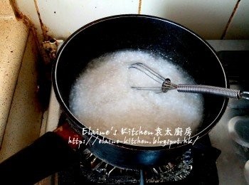 step15: 用慢火慢慢拌勻煮至半透明