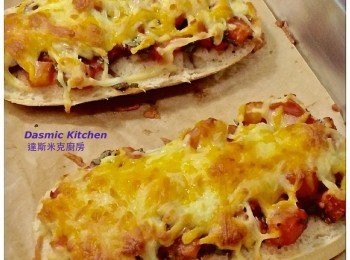 step6: 放進烤箱中層， 烘烤約20分鐘 (依自家烤箱火力調整)