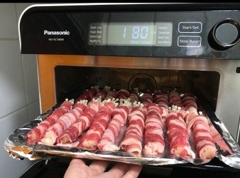 step5: 180度，8分鐘。