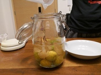 step6: 再加入清酒。