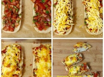 step5: 上面灑滿披薩起司