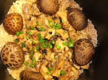 step7: 完成煲飯後，便可享用