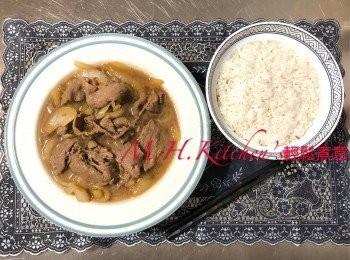 step15: 伴白飯享用