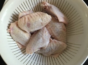 step3: 撈起，瀝乾水分