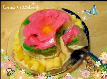 step10: 少甜版，啫喱有椰香味.yummy🌸🐝