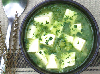 step5: 翡翠豆腐羹  完成啦~