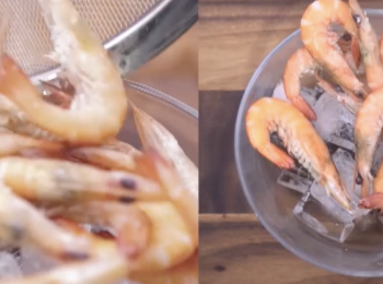 step4: 放入冰塊中