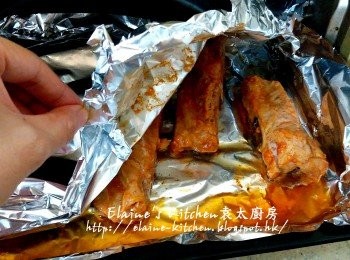 step10: 焗20分鐘後將錫紙取走