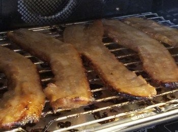 step6: 完成後將溫度調至240度，再烤五分鐘。