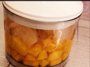 step5: 把所有材料攪拌均勻， 待用。