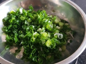 step2: 蔥粒