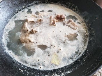 step14: 同樣滾 30 分鐘取出沖洗切件