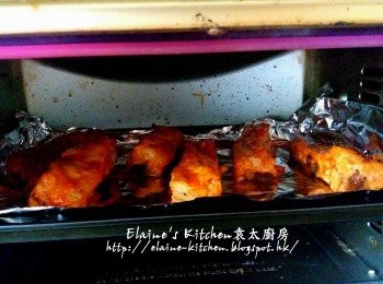 step11: 掃上醃醬料入焗爐轉用180C上火焗10分鐘