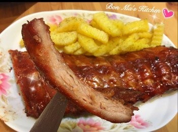 step9: 肉排juicy～yummy yummy