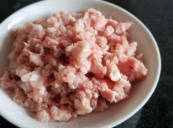 step5: 免治豬肉