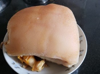 step1: 腩肉，已煲過湯