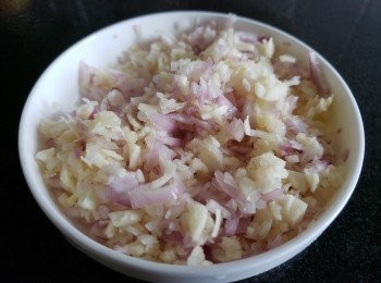 step6: 蒜頭，乾蔥