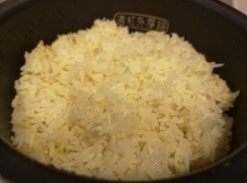 step20: 香噴噴的黃油飯即完成。