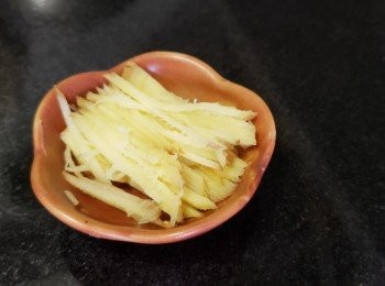 step2: 薑絲
