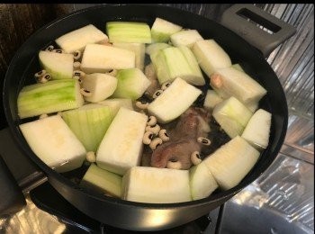 step3: 大火。落所有材料。