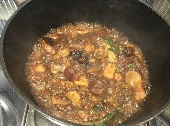 step9: 開蓋，大火至收汁，或多汁打邊爐亦得。