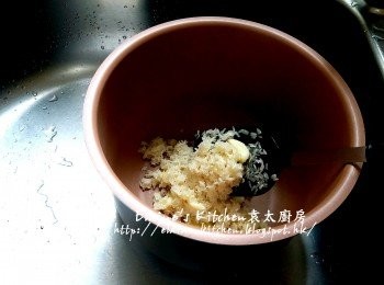step6: 盛起放入飯煲內