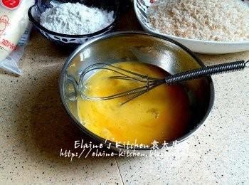 step7: 期間將雞蛋拌勻成蛋液備用