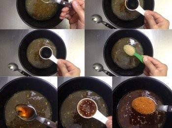 step10: 之後把醬汁的所有材料拌勻備用