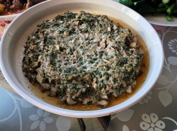 step10: 拿出來靜待數分鐘，外脆內軟多汁的焗肉餅便大功告成